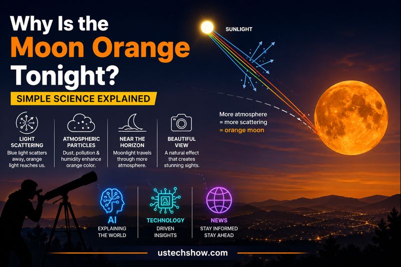 Why Is the Moon Orange Tonight