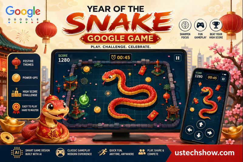 year of the snake google game